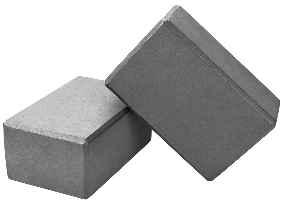 7-Piece Set - Include 1/2" Thick Yoga Mat with Carrying Strap, 2 Yoga Blocks, Yoga Mat Towel, Yoga Hand Towel, Yoga Strap and Yoga Knee Pad