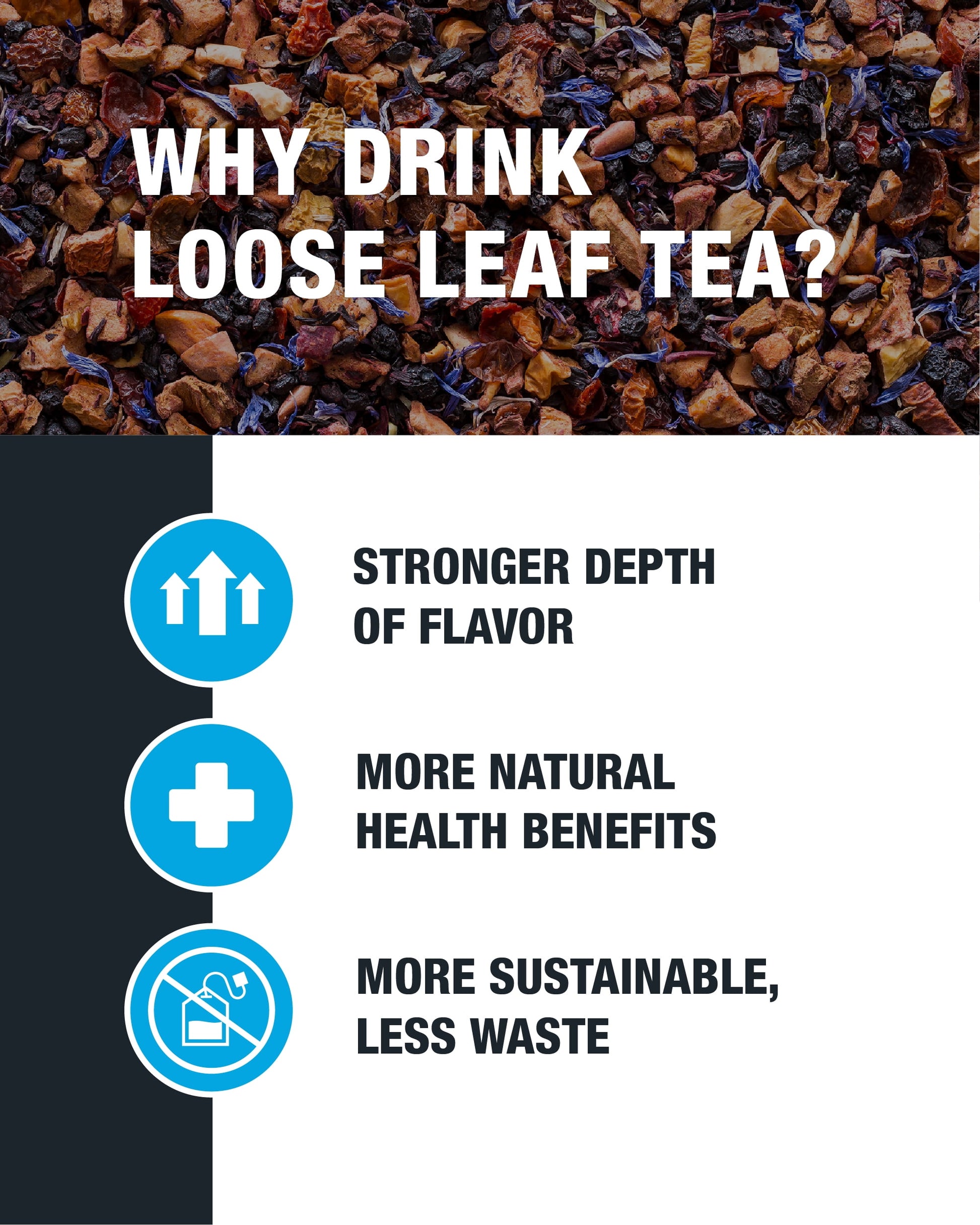 - Blueberry Wild Child, Eternity Loose Leaf Fruit Tea, Caffeine Free, Gmo-Free, 5.5Oz Canister