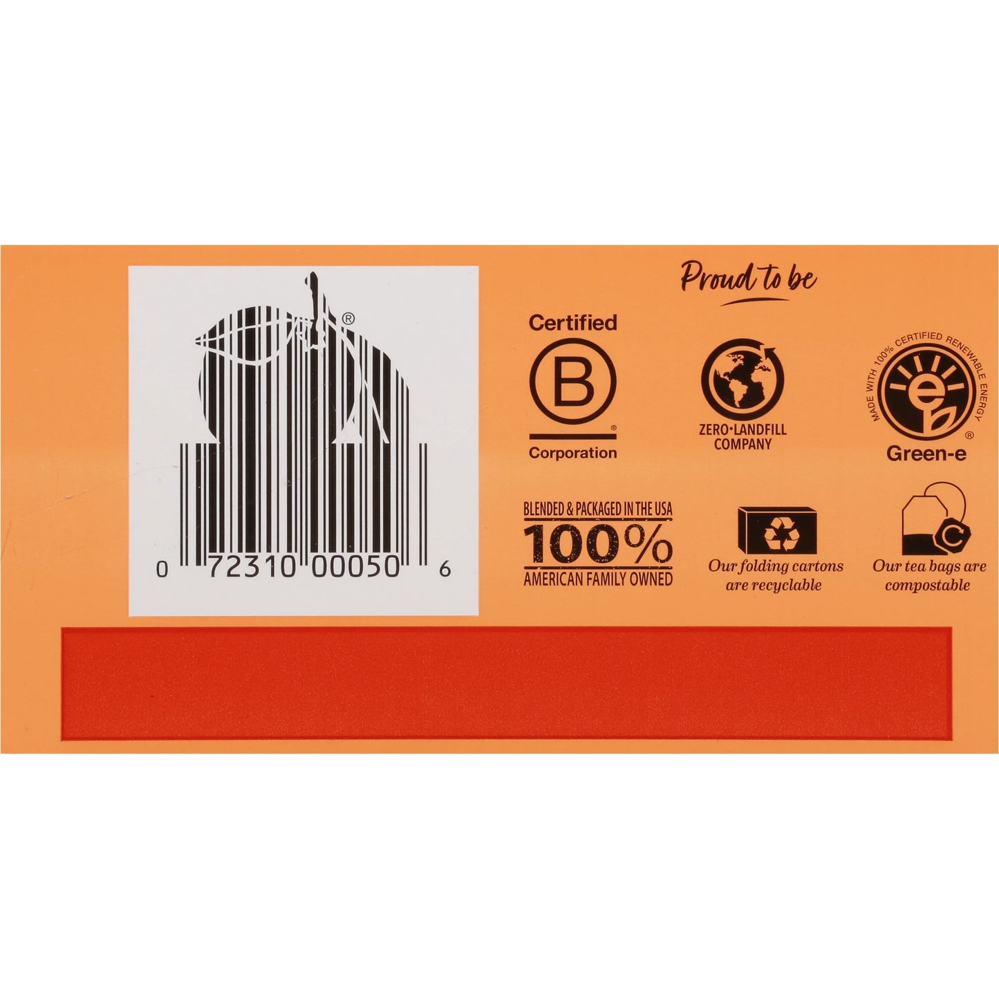 Bigelow Orange & Spice, Herbal Tea, Tea Bags, 20 Ct