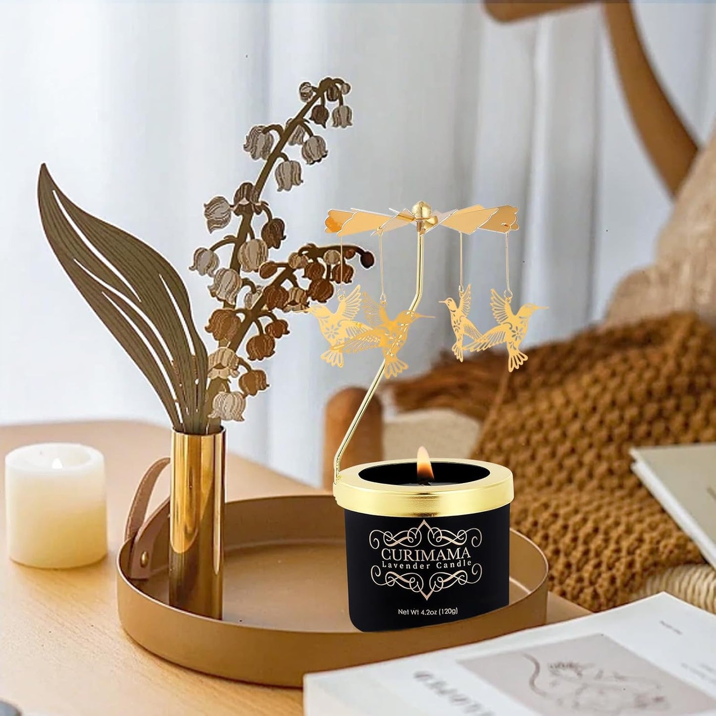 Hummingbird Gifts for Women Friendship, Cute Birthday Gifts for Mom, Wife, Grandma, Funny Candles for All Occasions, Christmas Gift Ideas for Women Her Girls