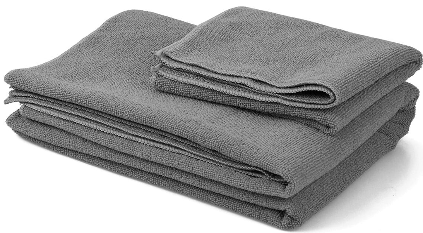 7-Piece Set - Include 1/2" Thick Yoga Mat with Carrying Strap, 2 Yoga Blocks, Yoga Mat Towel, Yoga Hand Towel, Yoga Strap and Yoga Knee Pad