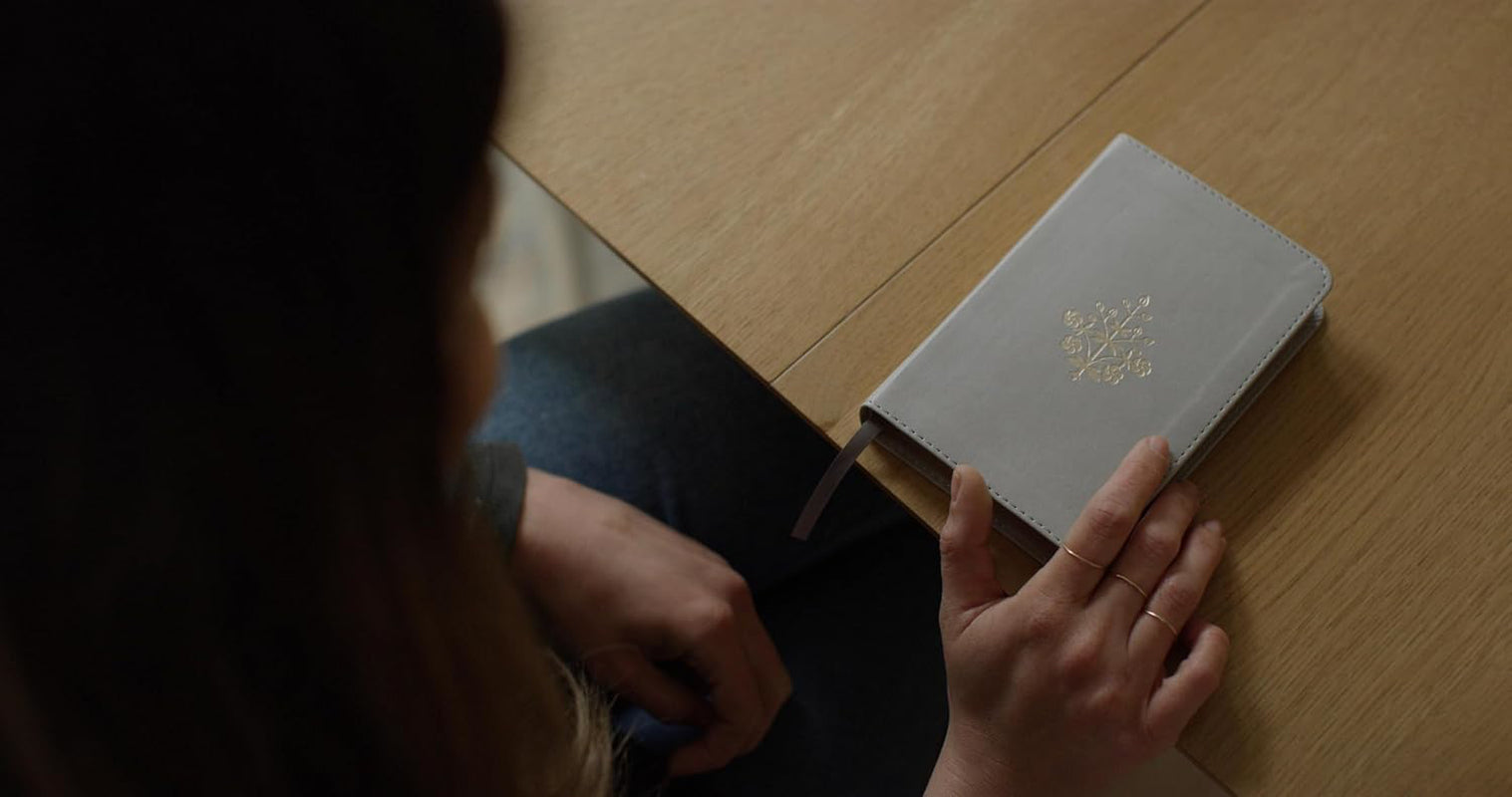 ESV Compact Bible Trutone Stone Design - Portable Christian Scripture