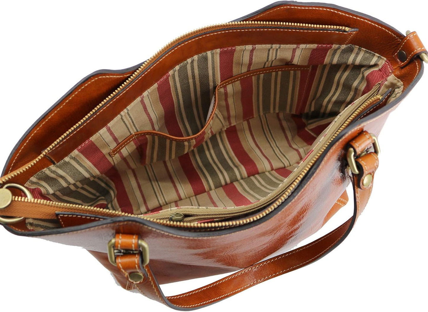 Ischia Leather Shoulder Bag Handbag Purse