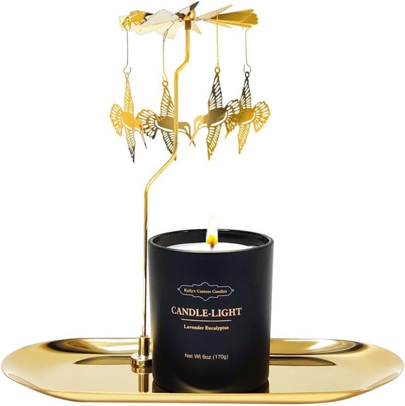 Birthday Gifts for Women,Rotatable Hummingbird Candle Gift,6 Oz Unique Candle Gifts for Colleagues,Mom and Wife,Birthday,Anniversary,Christmas and Thanksgiving.