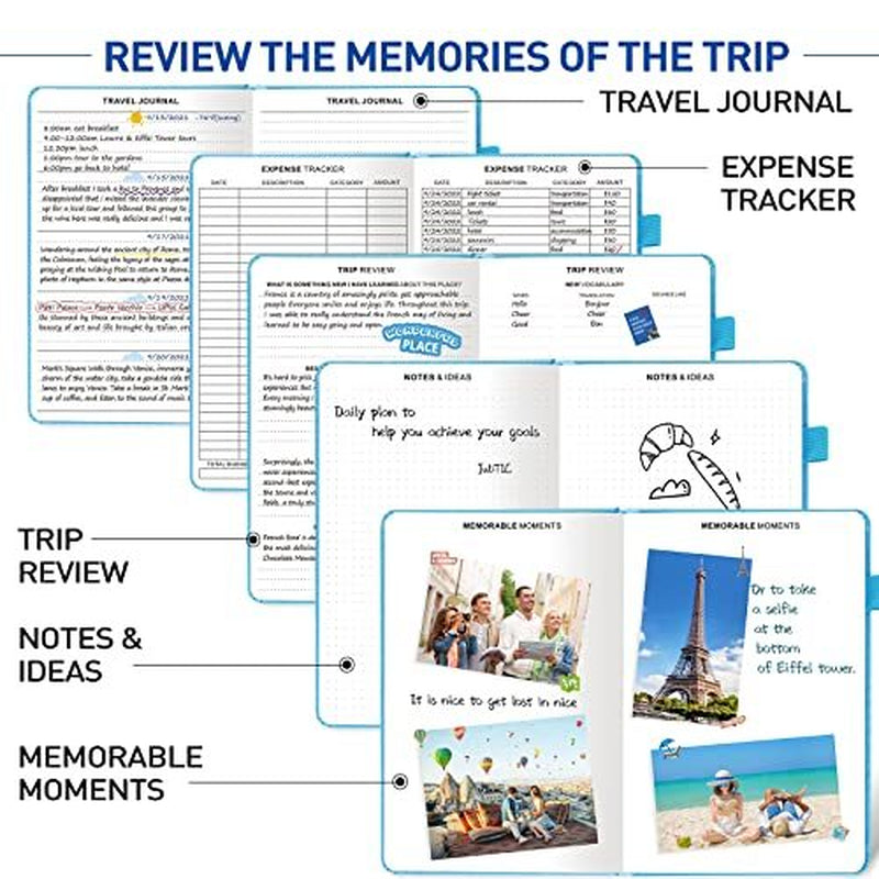 Travel Journal, Vacation Planner with Budget Medium-A5(5.8*
