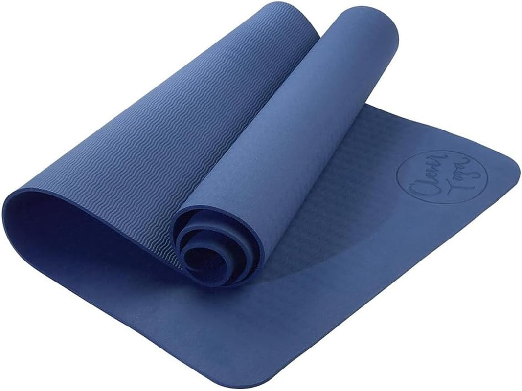 Better Grip Thick Yoga Mat - Beginner Exercise Yoga Mat with Non-Slip Surface for Home Gym, Earth-Friendly & Recyclable Pilates and Workout Pad Women & Men, 1/4 Inch Thick