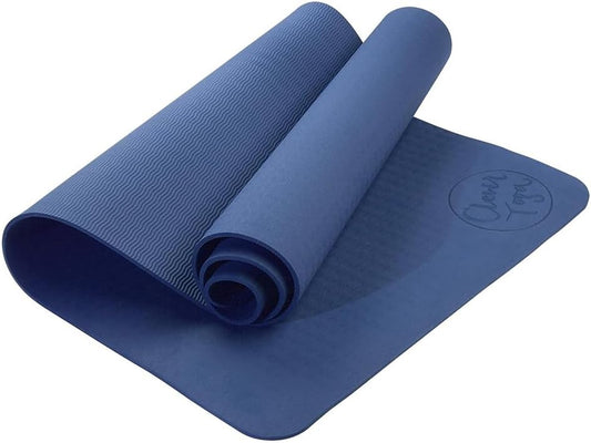 Better Grip Thick Yoga Mat - Beginner Exercise Yoga Mat with Non-Slip Surface for Home Gym, Earth-Friendly & Recyclable Pilates and Workout Pad Women & Men, 1/4 Inch Thick