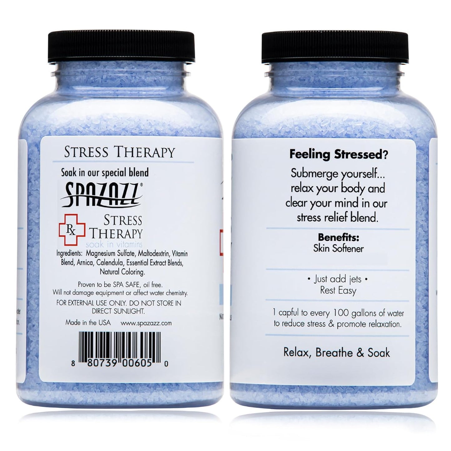 Aromatherapy Spa and Bath Crystals 2Pk - Detox/Stress Therapy