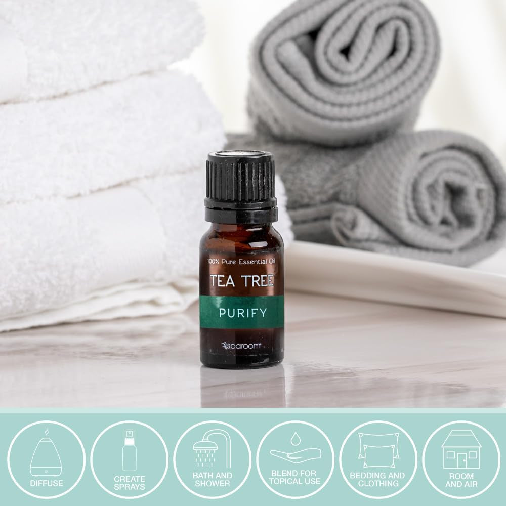 Aromatherapy 100% Pure Undiluted Essential Oil, Purify Tea Tree, 10 Ml