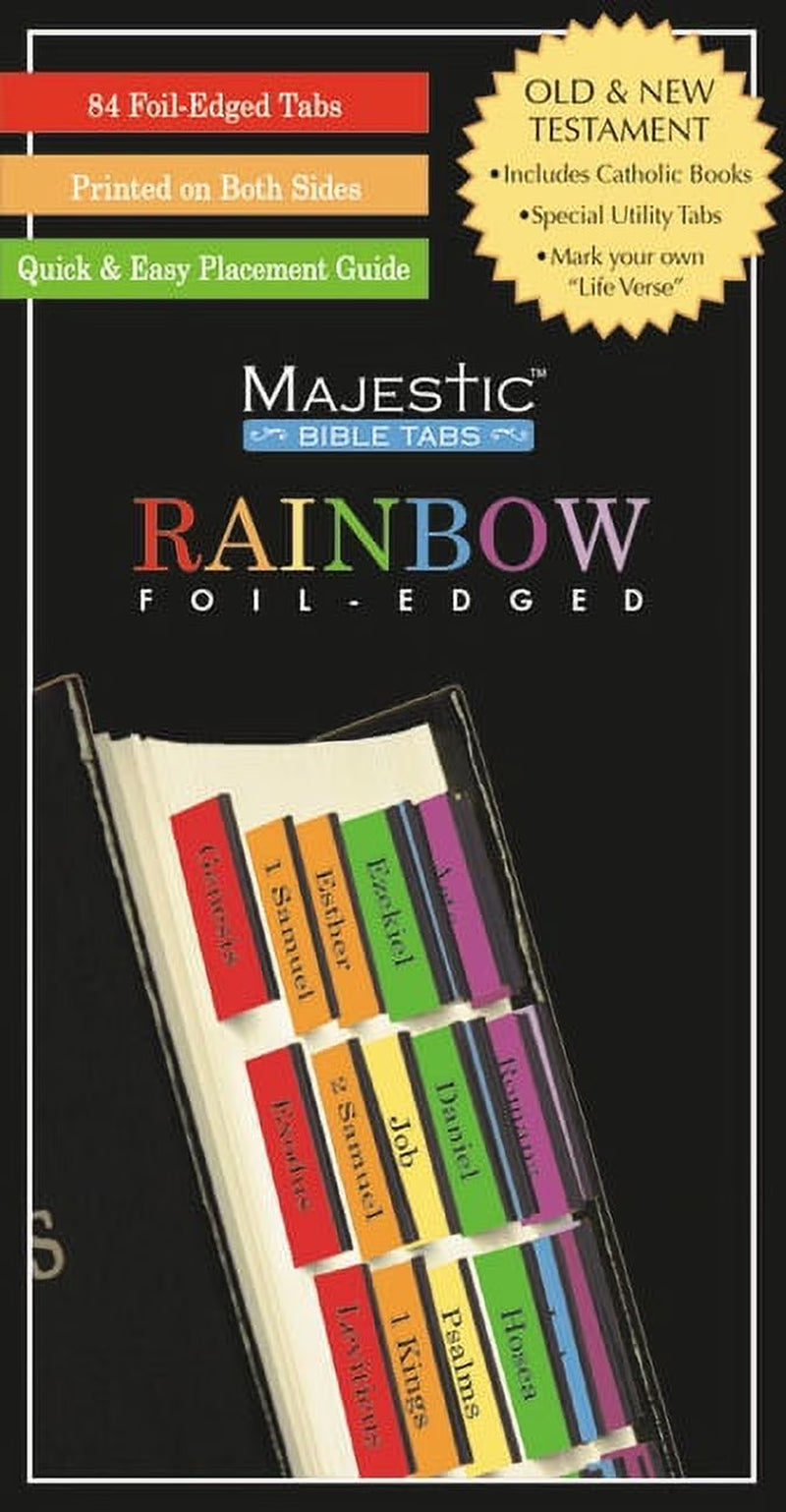 Majestic Rainbow Bible Tabs (Other)