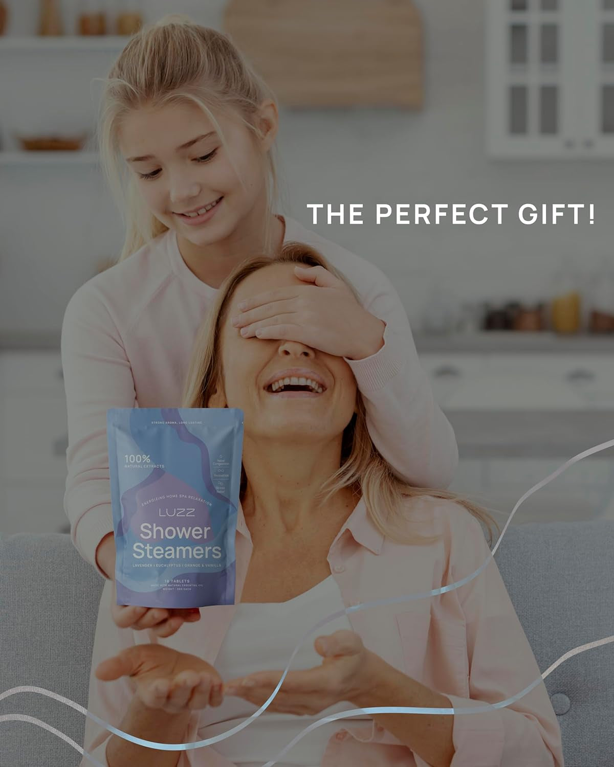 18 Pack  Aromatherapy (Eucalyptus, Lavender and Orange&Vanilla) - Shower Tablets for Luxury Self Care and Stress Relief - Relaxation Small Gifts, Birthday Gifts