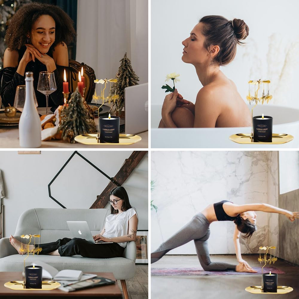 Birthday Gifts for Women,Rotatable Hummingbird Candle Gift,6 Oz Unique Candle Gifts for Colleagues,Mom and Wife,Birthday,Anniversary,Christmas and Thanksgiving.