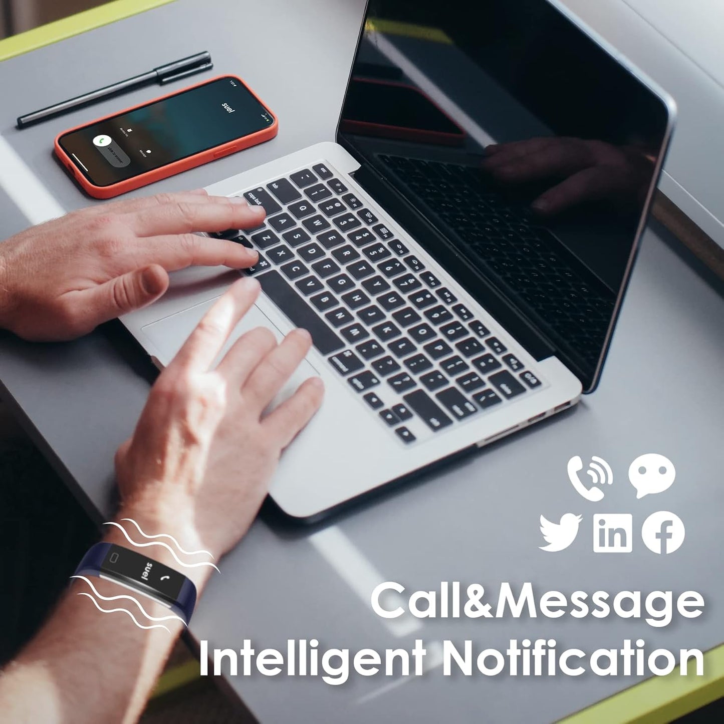 Fitness Tracker for Men and Women,Fitness Watch Waterproof with Activity Tracker and Sleep Monitor,Smart Watch for Android and Ios Phones(Blue)……