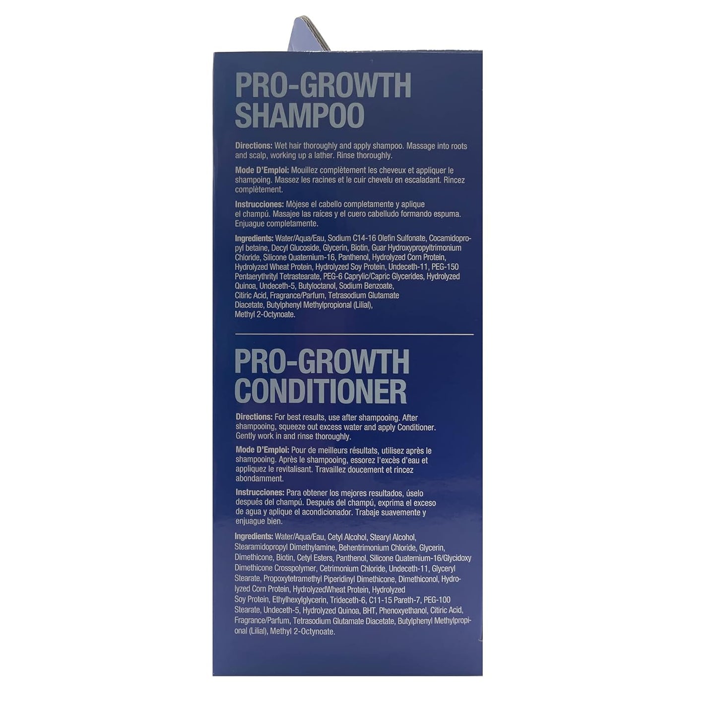 Biotin Pro-Growth 4-PC Hair Care Gift Set - Shampoo (12Oz), Conditioner (12Oz), Hair Oil (7Oz), and Hair Mask (12Oz)