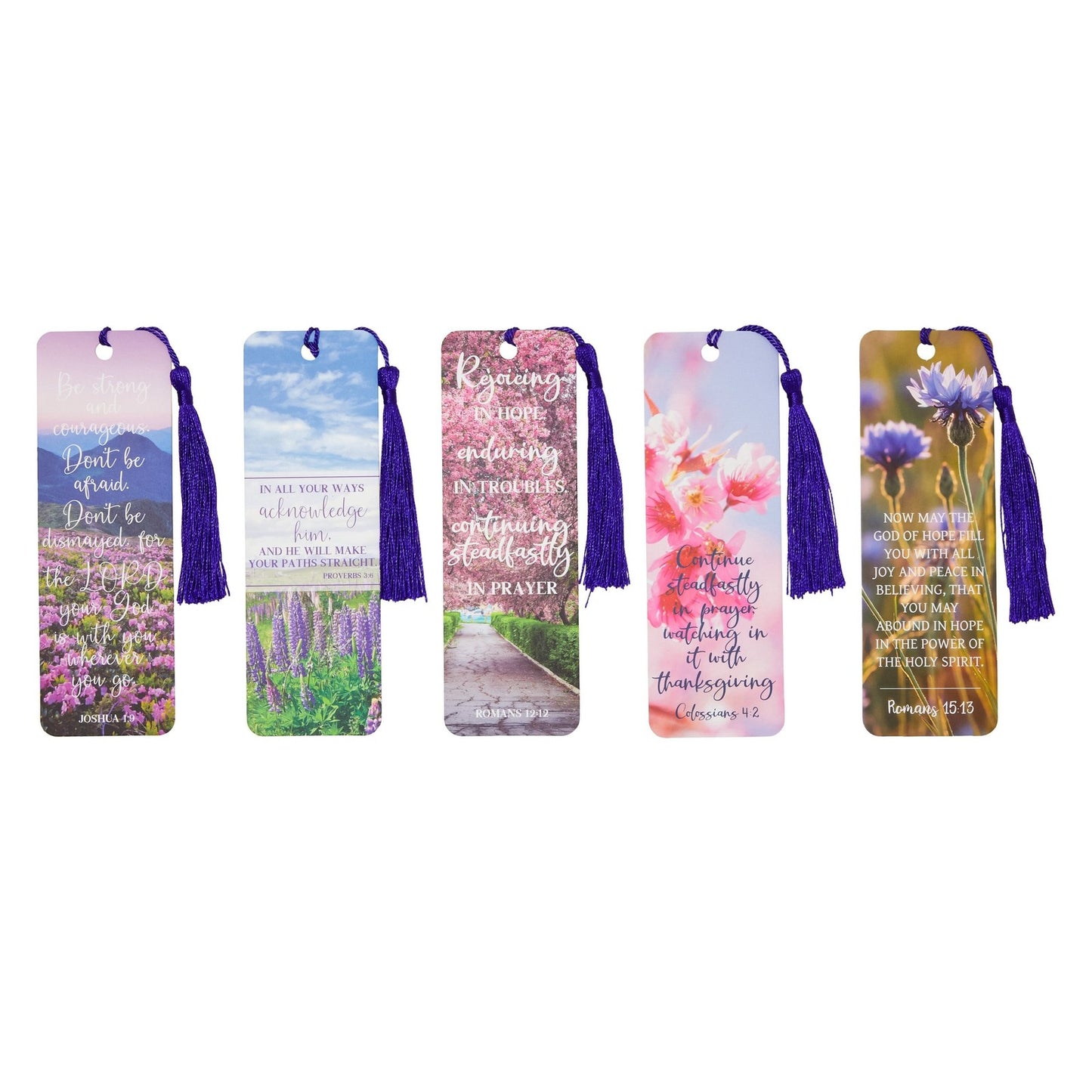 100 Pack Christian Bookmarks with Scriptures, Bible Verse Book Markers, 6 X 2 In