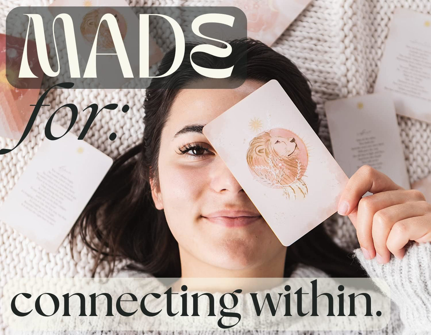 AFFIRMATION CARDS for WOMEN - 36 Positive Affirmations Cards. Self Care Oracle C