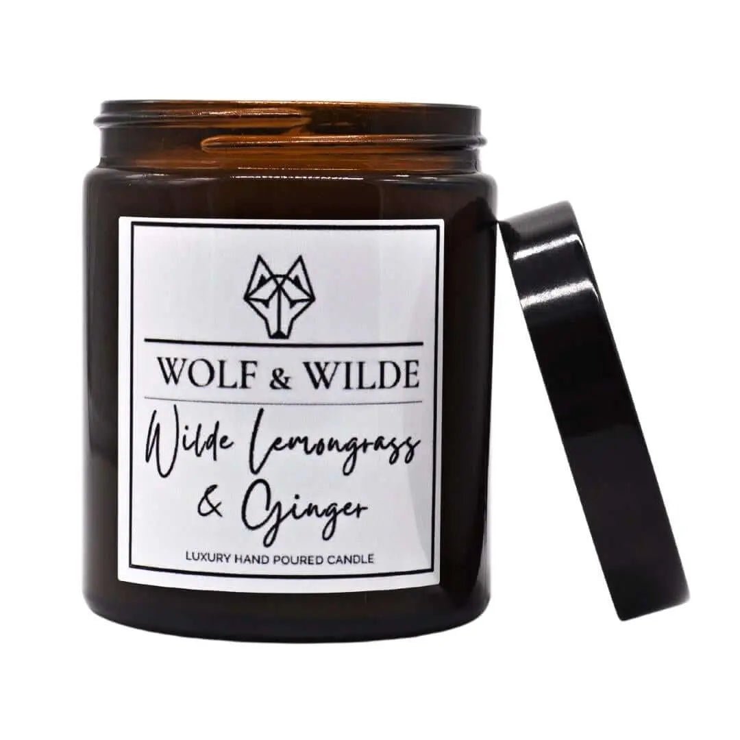 Wilde Lemongrass & Ginger Luxury Aromatherapy Scented Candle